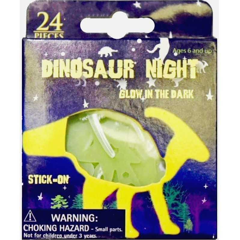 Set 24 piese Fosforescente Dinozauri Bambinice BN039
