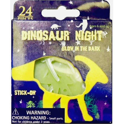 Set 24 piese Fosforescente Dinozauri Bambinice BN039