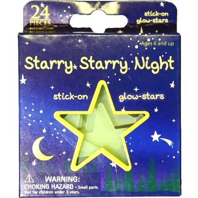 Set 24 Stele Fosforescente Bambinice BN040