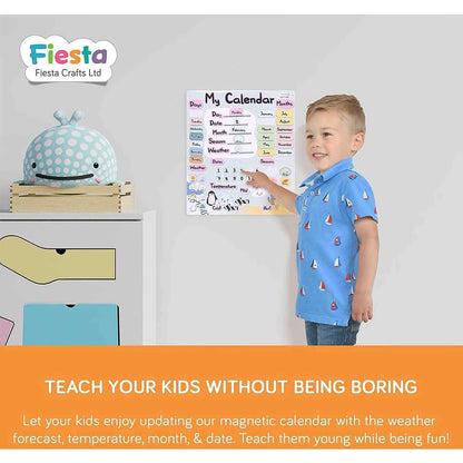 Calendarul meu magnetic, 31 x 35 cm, 40 cm Fiesta Crafts FCT-2634