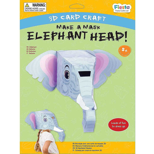 Masca 3D Elefant Fiesta Crafts FCT-3052