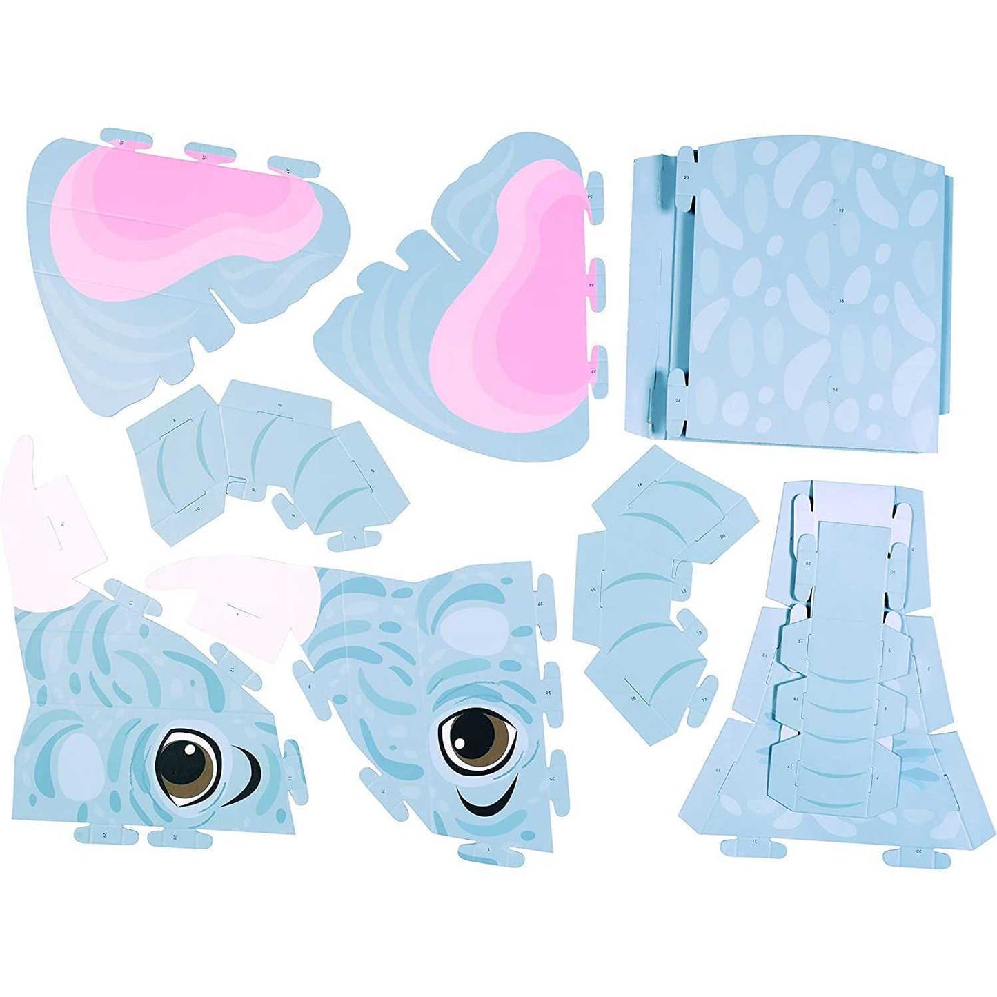 Masca 3D Elefant Fiesta Crafts FCT-3052