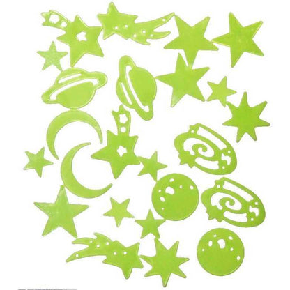 Set 24 Piese Fosforescente Galaxie Bambinice BN042