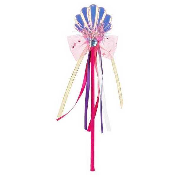 Costum Sirena cu Fustita, Diadema si Bagheta Magica Toi-Toys TT12147A