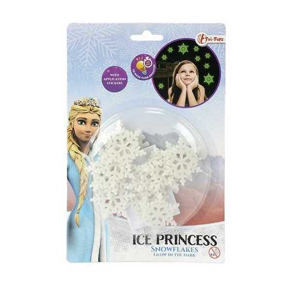 Set fulgi de zapada fosforescenti Ice Princess Toi-Toys TT12140A