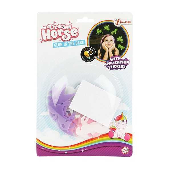 Set forme fosforescente Caluti si Unicorni Dream Horse Toi-Toys TT49524A