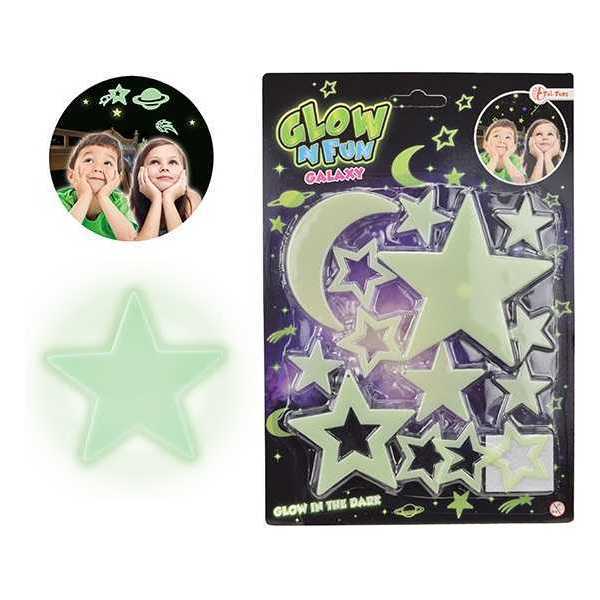 Set Luna si Stele Fosforescente Glow N Fun Toi-Toys TT35055A