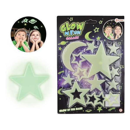 Set Luna si Stele Fosforescente Glow N Fun Toi-Toys TT35055A
