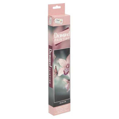 Set creativ cu diamante rotunde Diamond Painting 30x30 cm Grafix GRCR2009-22GE