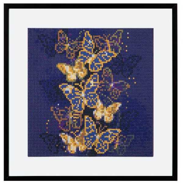 Set creativ cu diamante rotunde Diamond Painting 30x30 cm Grafix GRCR2009-22GE