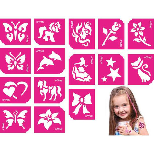 Set 15 sabloane pentru tatuaje temporare Tytoo KKCST4530033