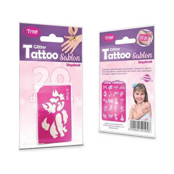 Set 21 sabloane pentru tatuaje temporare Tytoo KKCST4530034