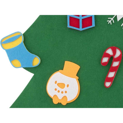 Brad de Craciun din Fetru cu 17 decoratiuni Grafix GR800022