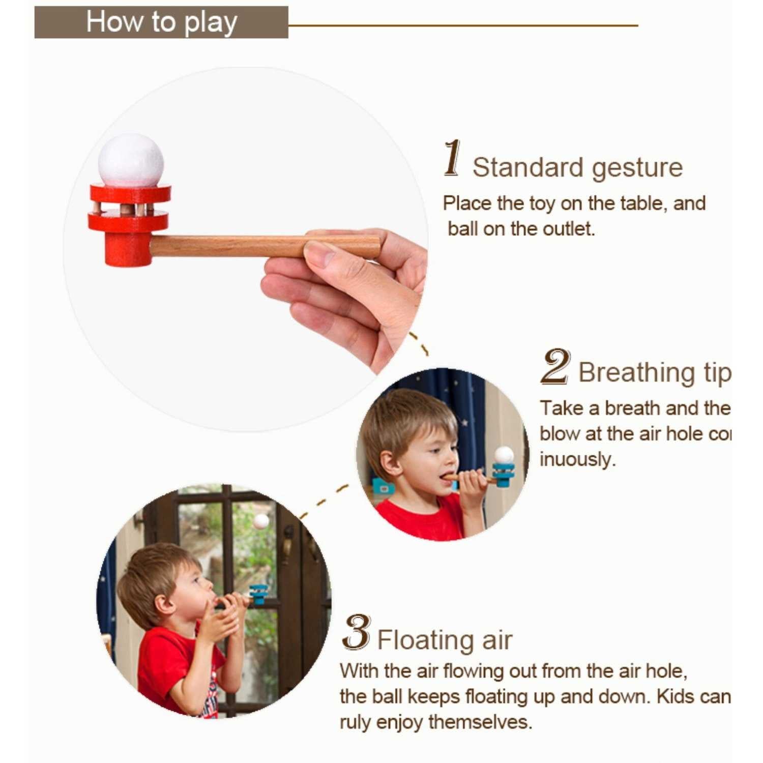 Joc de suflat si echilibru Mideer MD1007