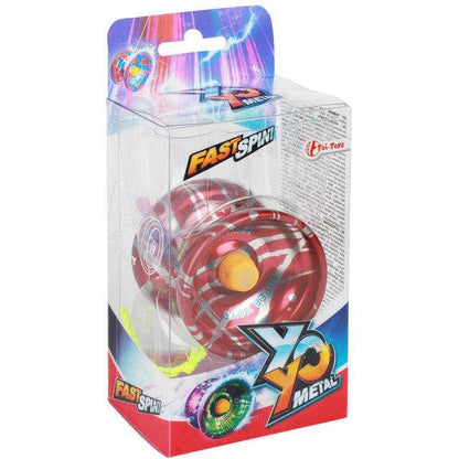 Yo-Yo metalic Flames diametru 5,5 cm Toi-Toys TT35703Z