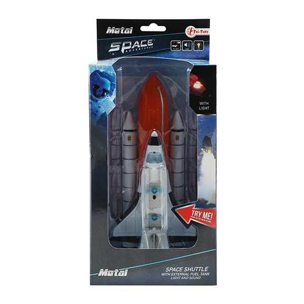 Nava spatiala cu lumini si sunete 20 cm Toi-Toys TT12052A