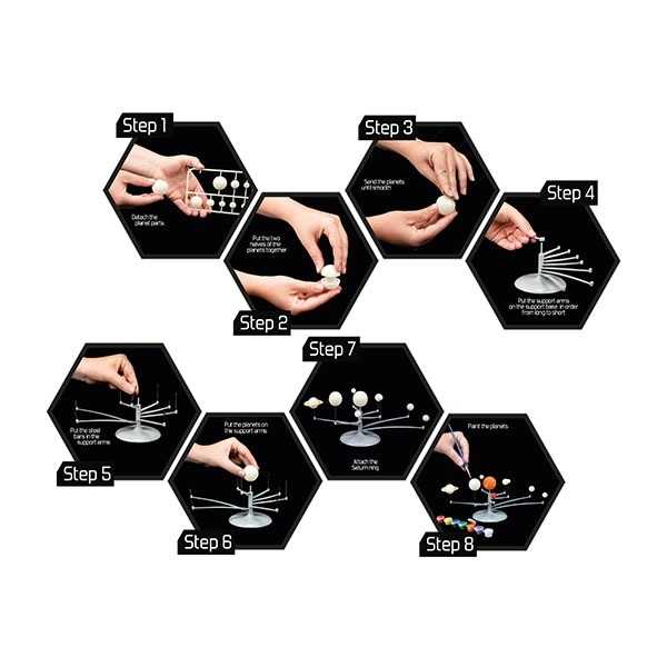 Set DIY Sistem solar pentru birou Explore Toi-Toys TT35912A