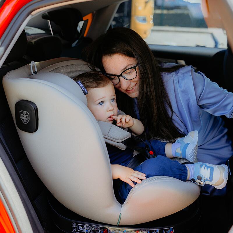 Scaun auto iSize 40-150 cm Coccolle Nova Moonlit grey