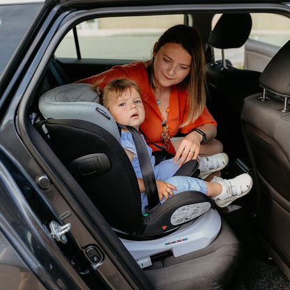 Scaun auto iSize 40-150 cm Coccolle Lyra Dahlia red