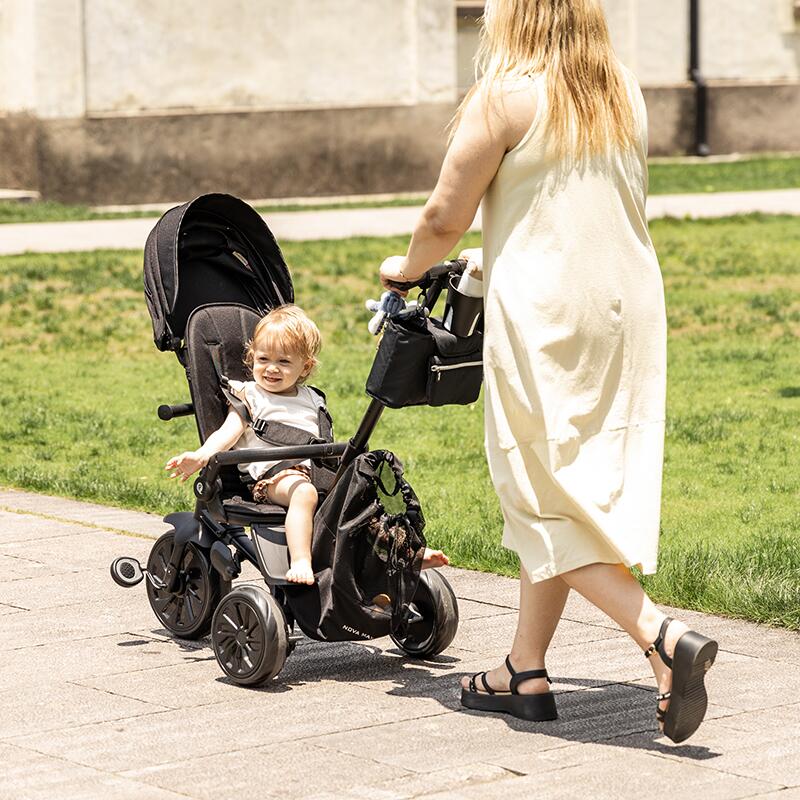 Tricicleta ultrapliabila Qplay Nova MAX Bej