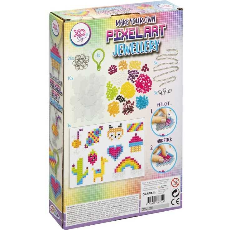 Set creatie bijuterii Pixel Art Grafix GR240012