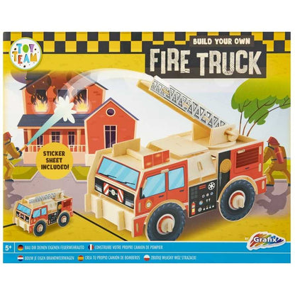 Set de Constructie Lemn Vehicule 3D Grafix GR400079