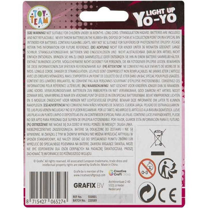 Yo-Yo cu lumini diametru 6.2 cm Grafix GR550001