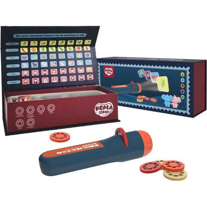 Lanterna proiector cu 6 diapozitive Koala Diary KD80201