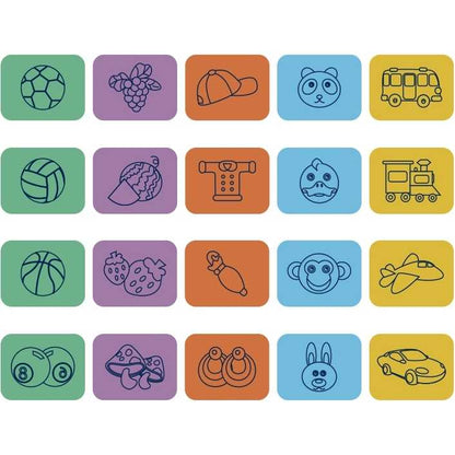 Proiector desen cu 20 sabloane si 6 carioci 22.5 x 18 x 6 cm Koala Diary KD80309