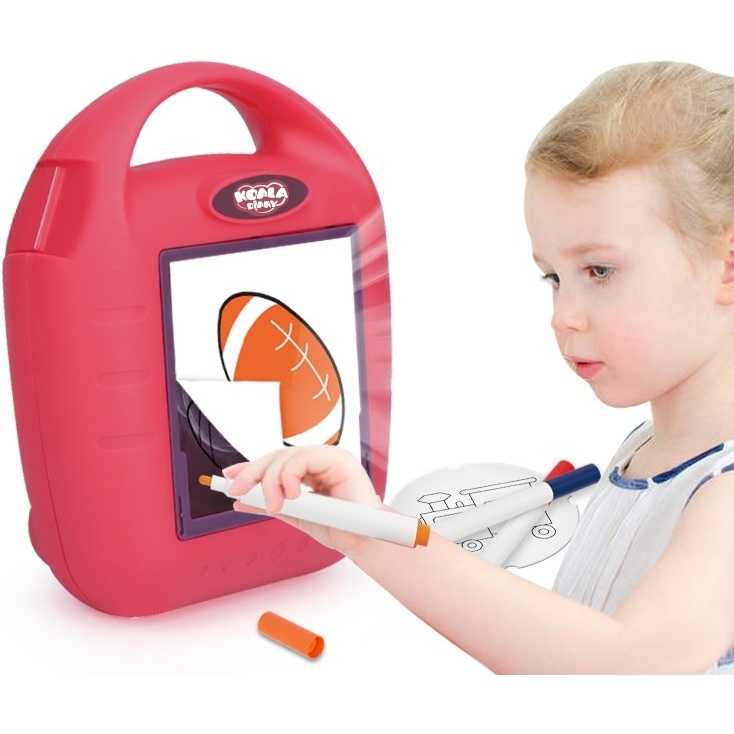 Proiector desen cu 20 sabloane si 6 carioci 22.5 x 18 x 6 cm Koala Diary KD80309