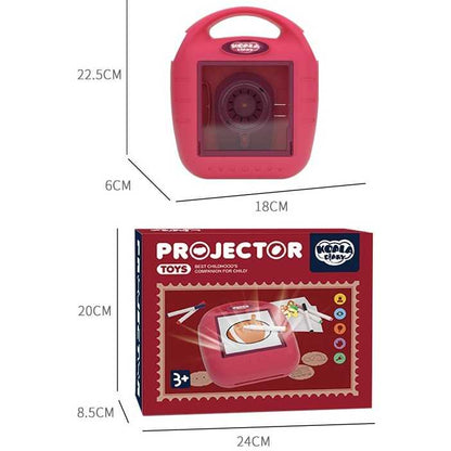 Proiector desen cu 20 sabloane si 6 carioci 22.5 x 18 x 6 cm Koala Diary KD80309