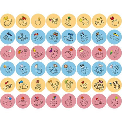 Proiector desen cu 6 diapozitive si 6 carioci incluse Koala Diary KD80308