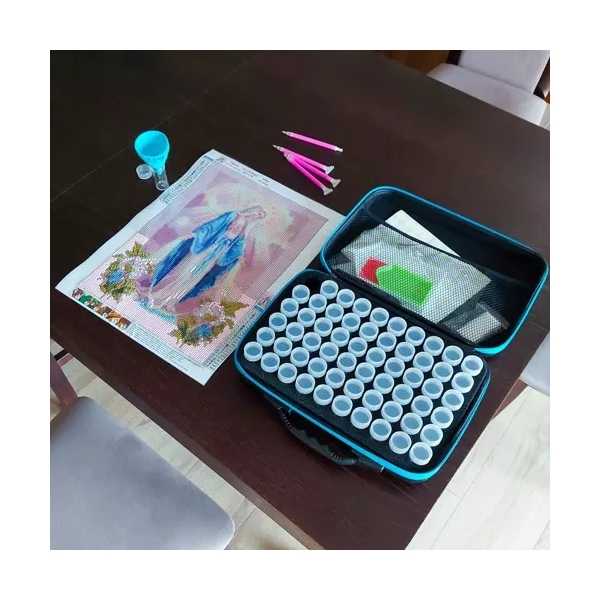 Set complet de accesorii cu geanta inclusa pentru Diamond Painting Malatec MY18060