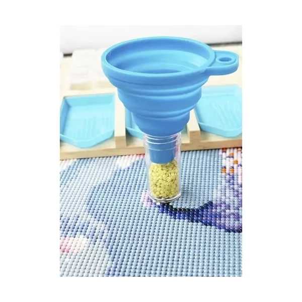 Set complet de accesorii cu geanta inclusa pentru Diamond Painting Malatec MY18060