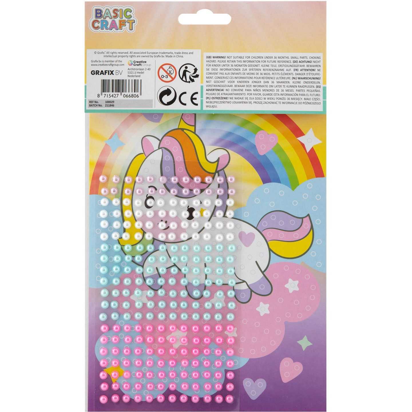 Set creativ Mozaic Bead Art 25x15 cm Grafix GR100029