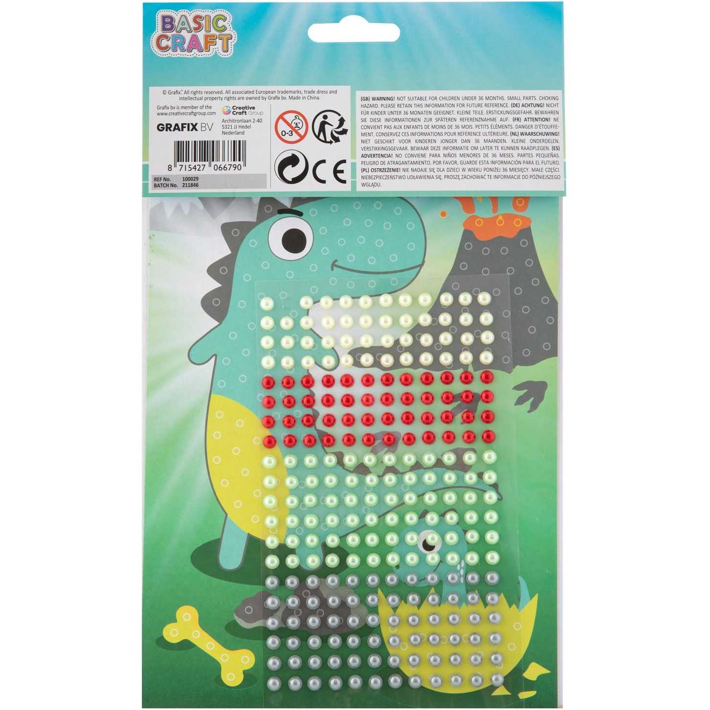 Set creativ Mozaic Bead Art 25x15 cm Grafix GR100029