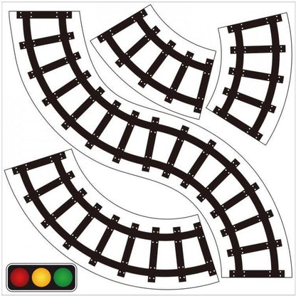 Banda auto autocolanta Curbe Cale Ferata Mideer MD4027