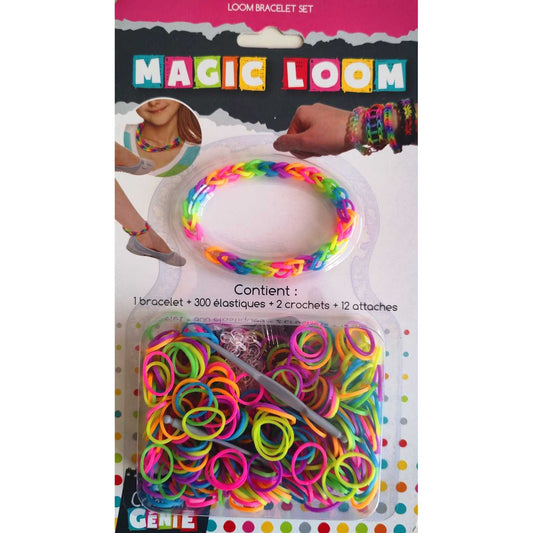 Set creativ elastice Magic Loom cu bratara si accesorii incluse,  315 piese CMP CMPEC3260