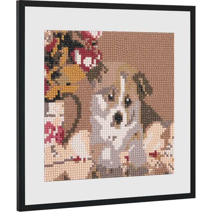 Set creativ cu diamante rotunde Catel Diamond Painting 20x20 cm Grafix GRCR2097-23GE3