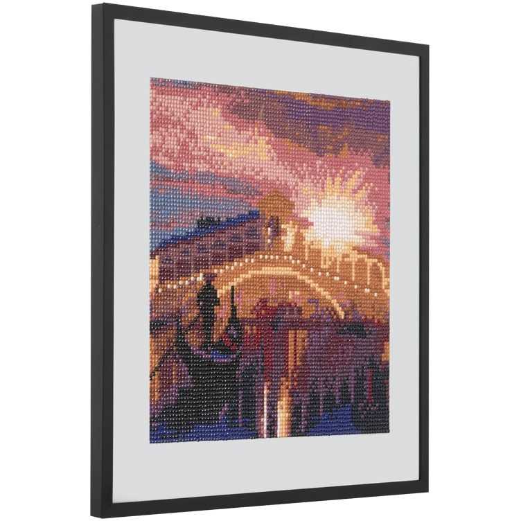 Set creativ cu diamante rotunde Venetia Diamond Painting 30x30 cm Grafix GRCR2098-23GE4