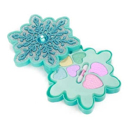 Set Machiaj Copii Ice Princess in Cutie in Forma de Fulg de Zapada Toi-Toys TT45080A