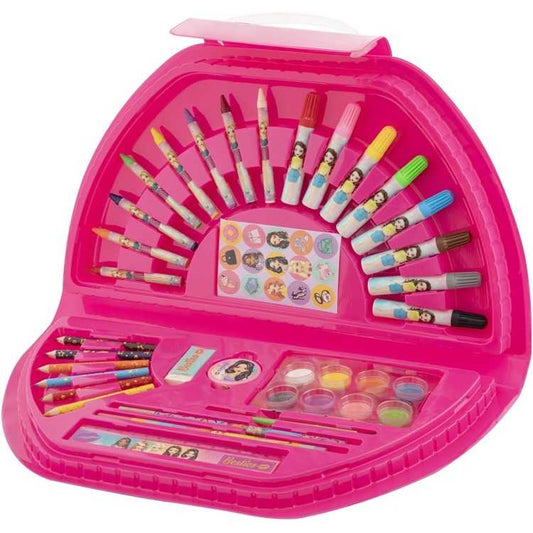 Set pentru pictura in valiza Besties 51 piese Grafix GR140036