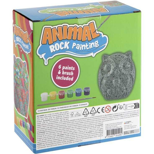 Set Creativ Pictura pe Pietre Animal 8 piese Grafix GR200065