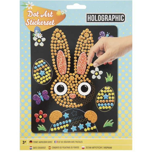 Set creativ Mozaic Buline Holografice Paste 22 x 18 cm Grafix GR810040