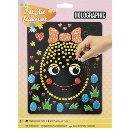 Set creativ Mozaic Buline Holografice Paste 22 x 18 cm Grafix GR810040