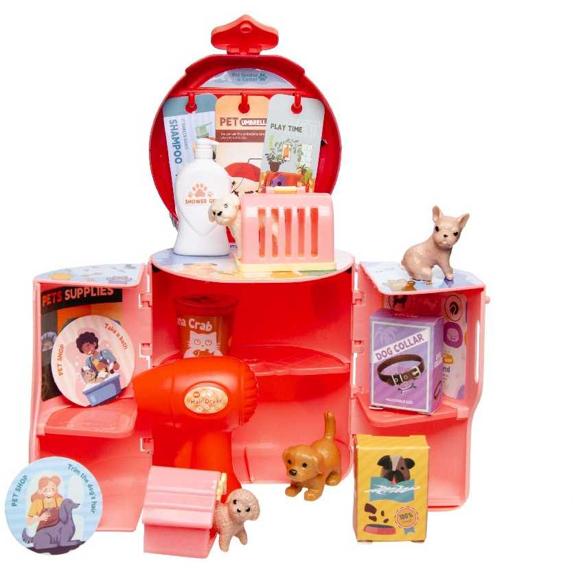 Geanta Casa pentru Animale 24 piese - 16x12 cm LG Imports LG1344