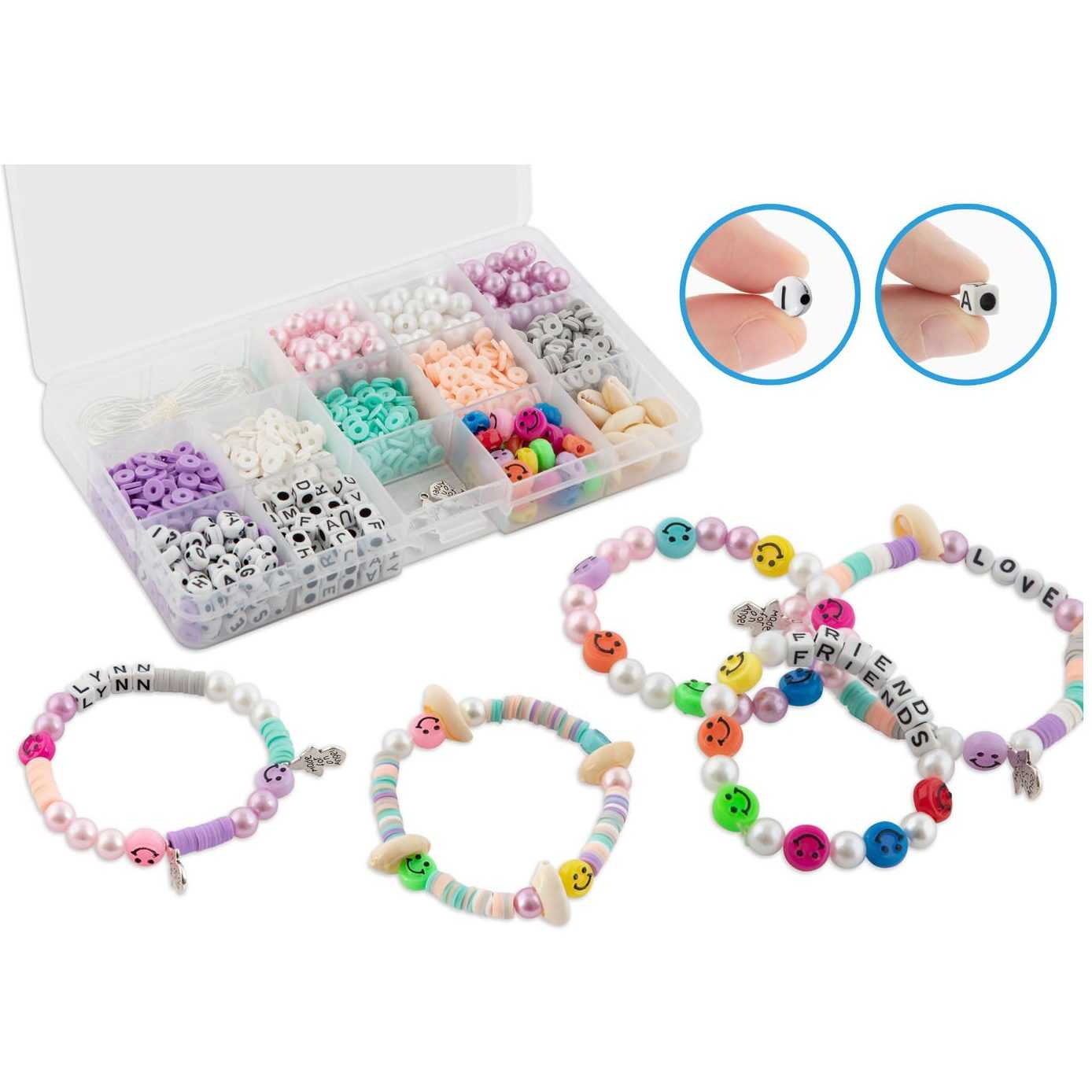 Cutie cu margele, 10x17 cm, 13 tipuri Grafix GR240021