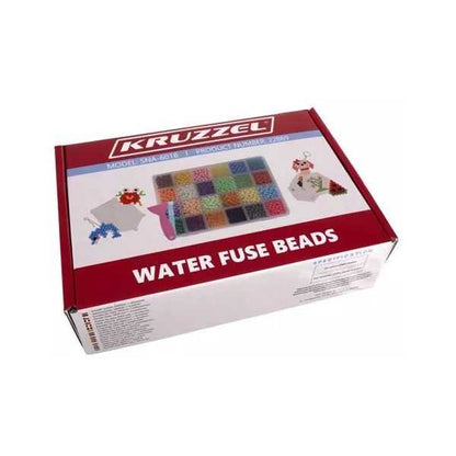 Margele de apa 2800 buc cu accesorii, lipire prin stropire cu apa Kruzzel MY18255