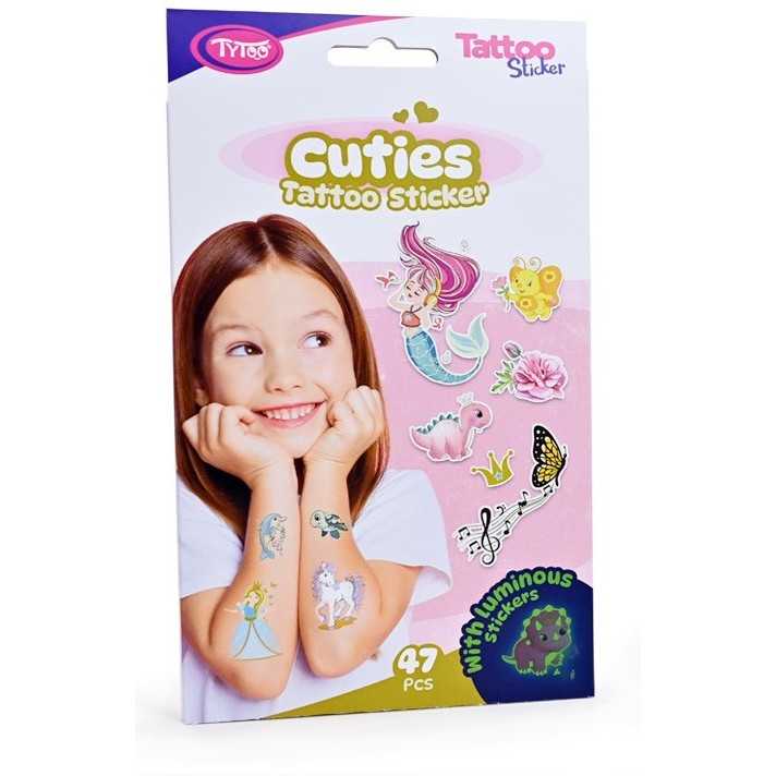 Set 47 tatuaje temporare tip autocolante Dragute Tytoo KOPXX1800015