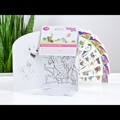 Set 40 tatuaje temporare tip autocolante Dinozauri Tytoo KOPXX1800012